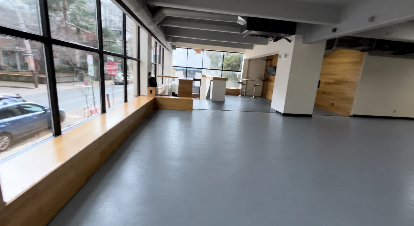 Suite 100 window bench