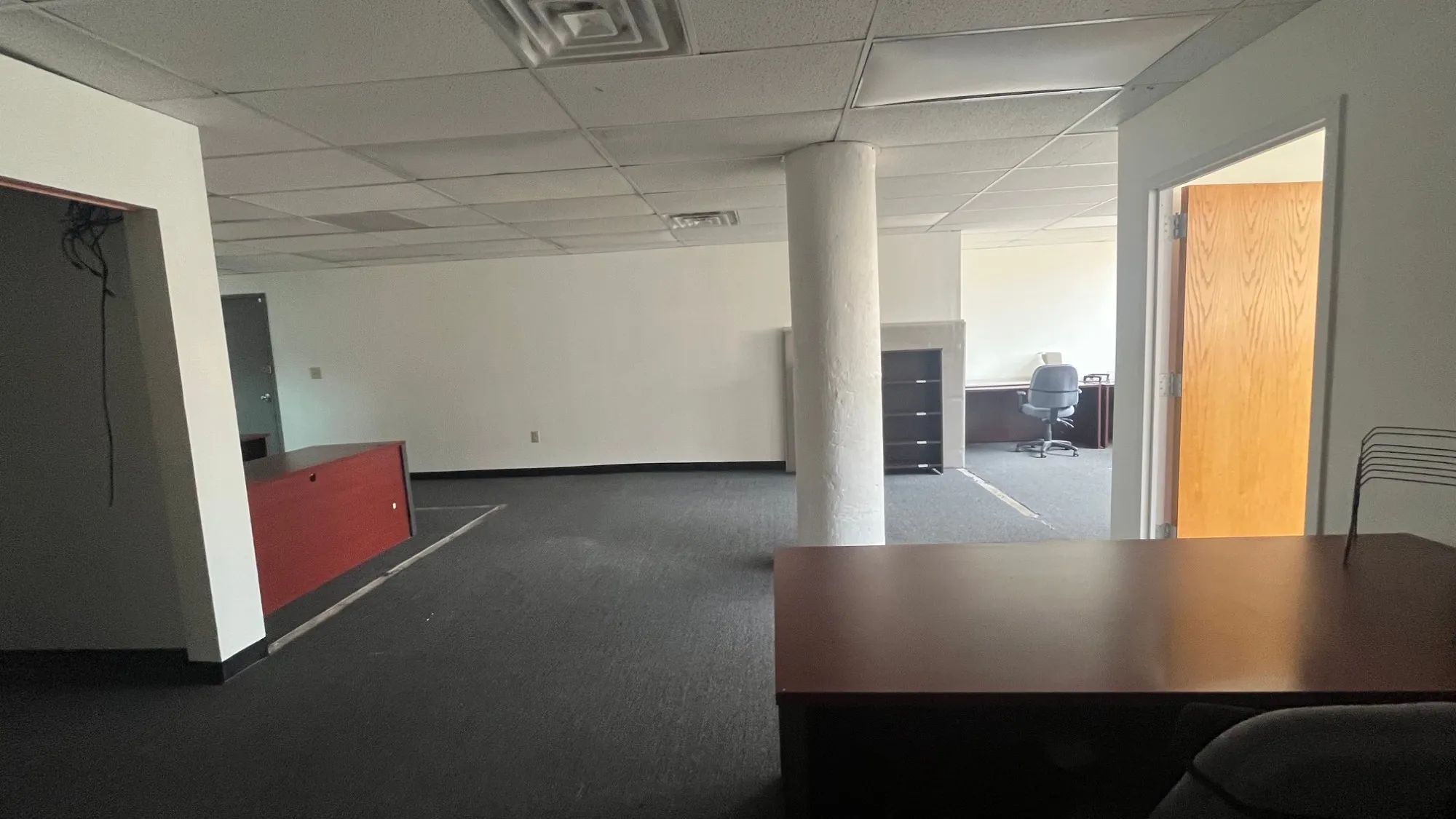Suite 201 reception area