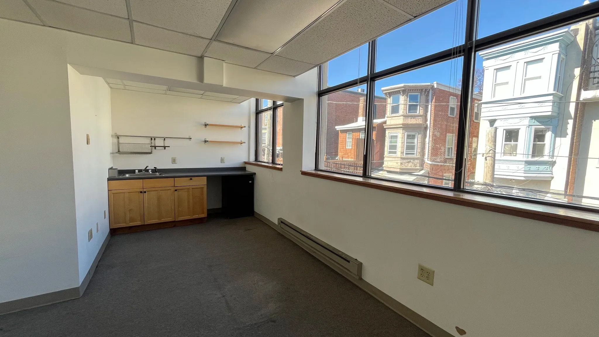 Suite 202 kitchenette