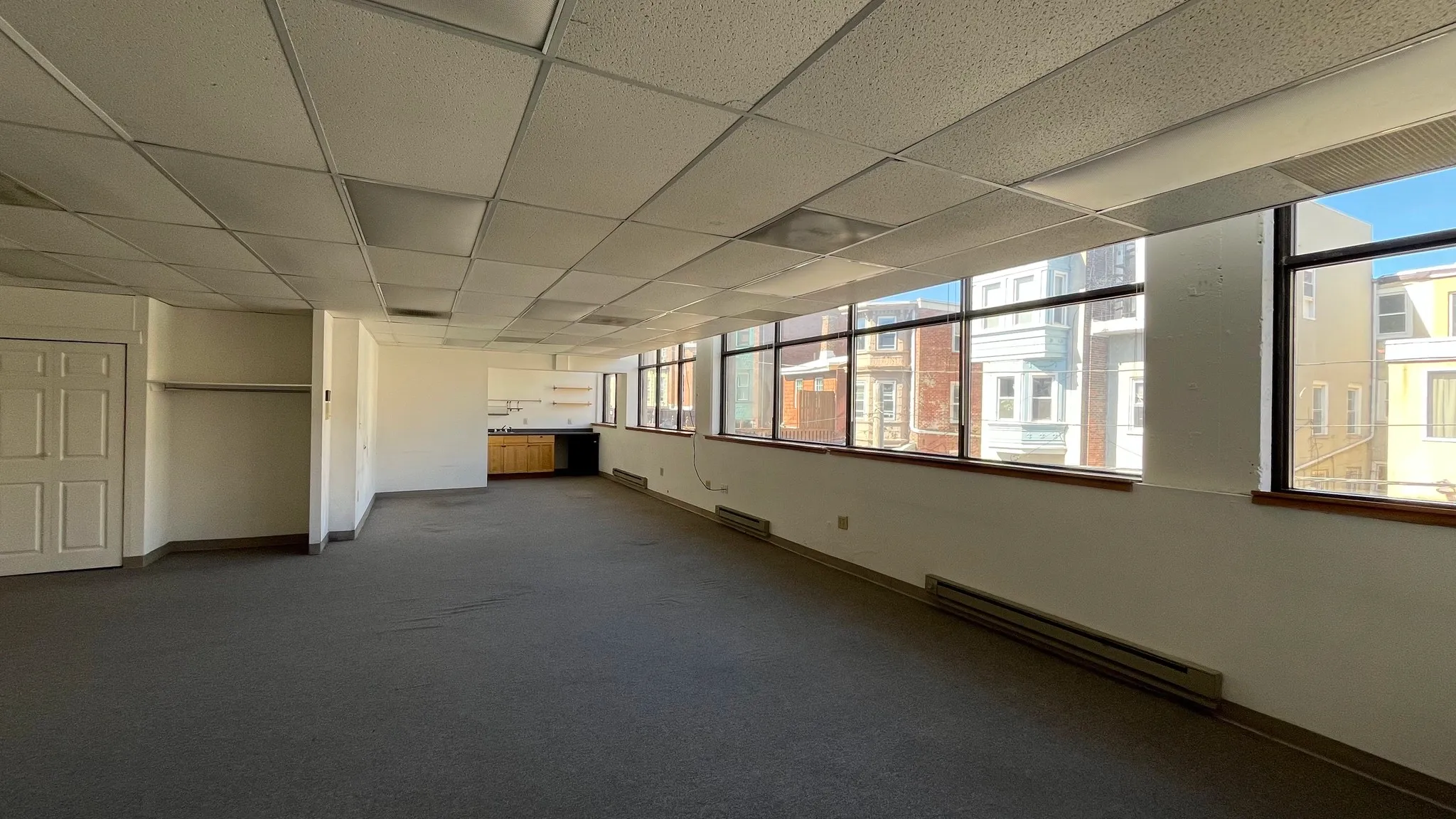 Suite 202 open office empty