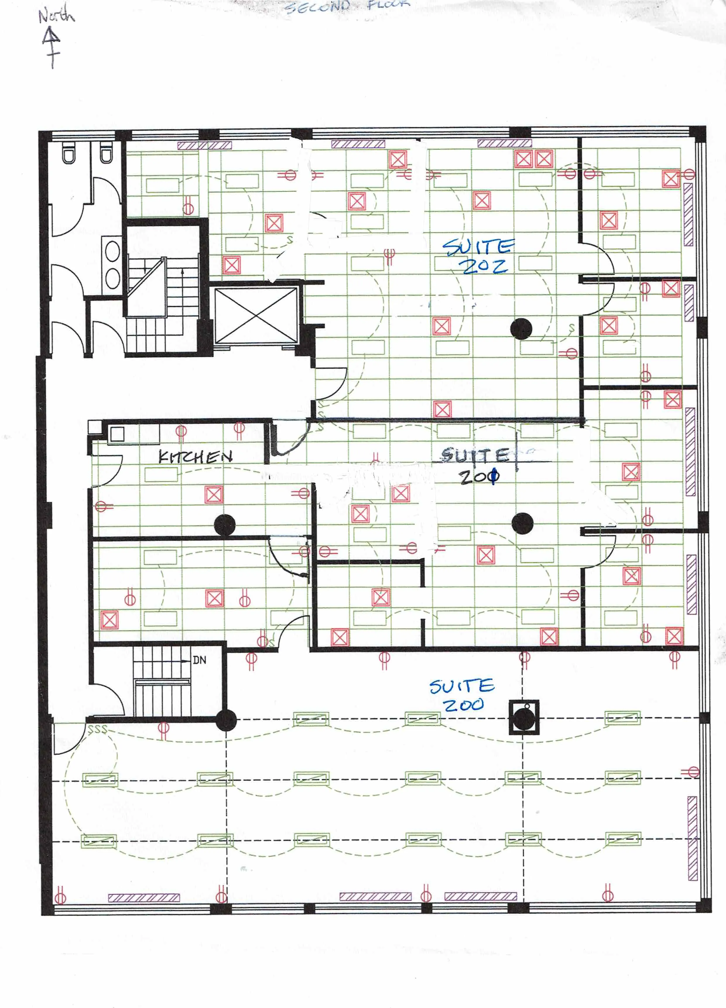Suite 201 floor plan